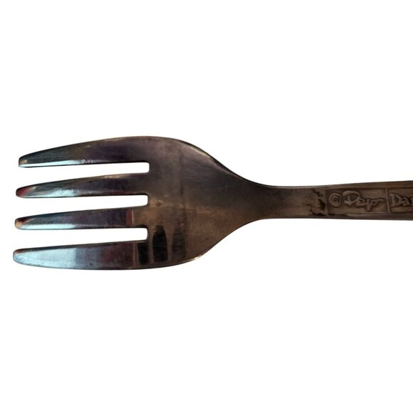 Smurf Stainless Steel Child Fork Peyo Danara Vintage Stainless Steel Taiwan - Picture 6 of 7